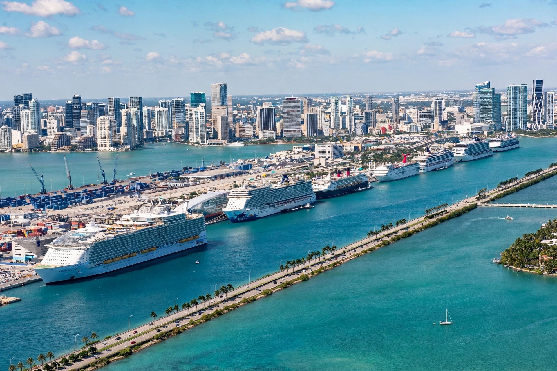 Cruceros en PortMiami