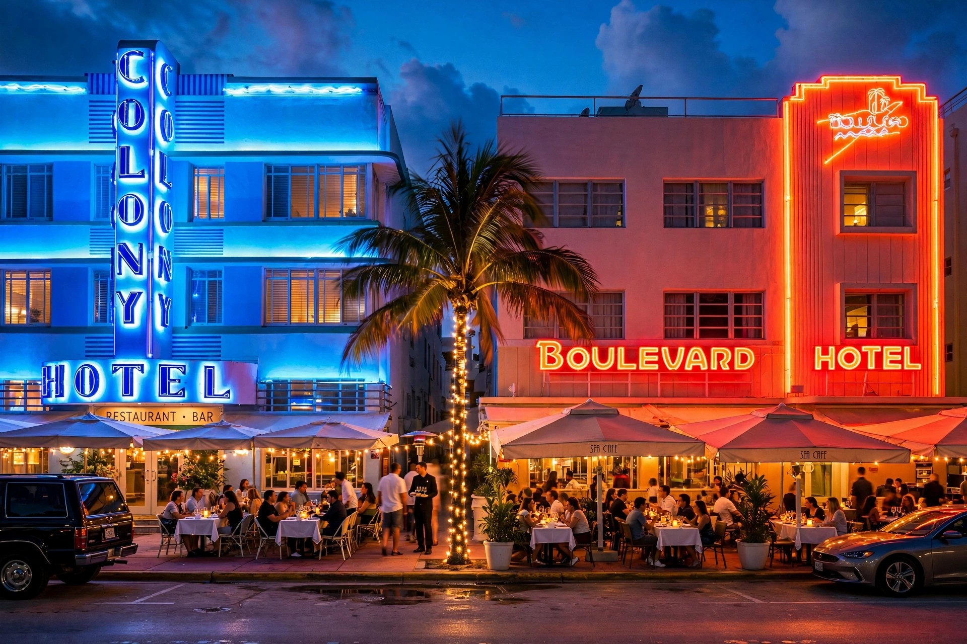 Colony Hotel en Ocean Drive