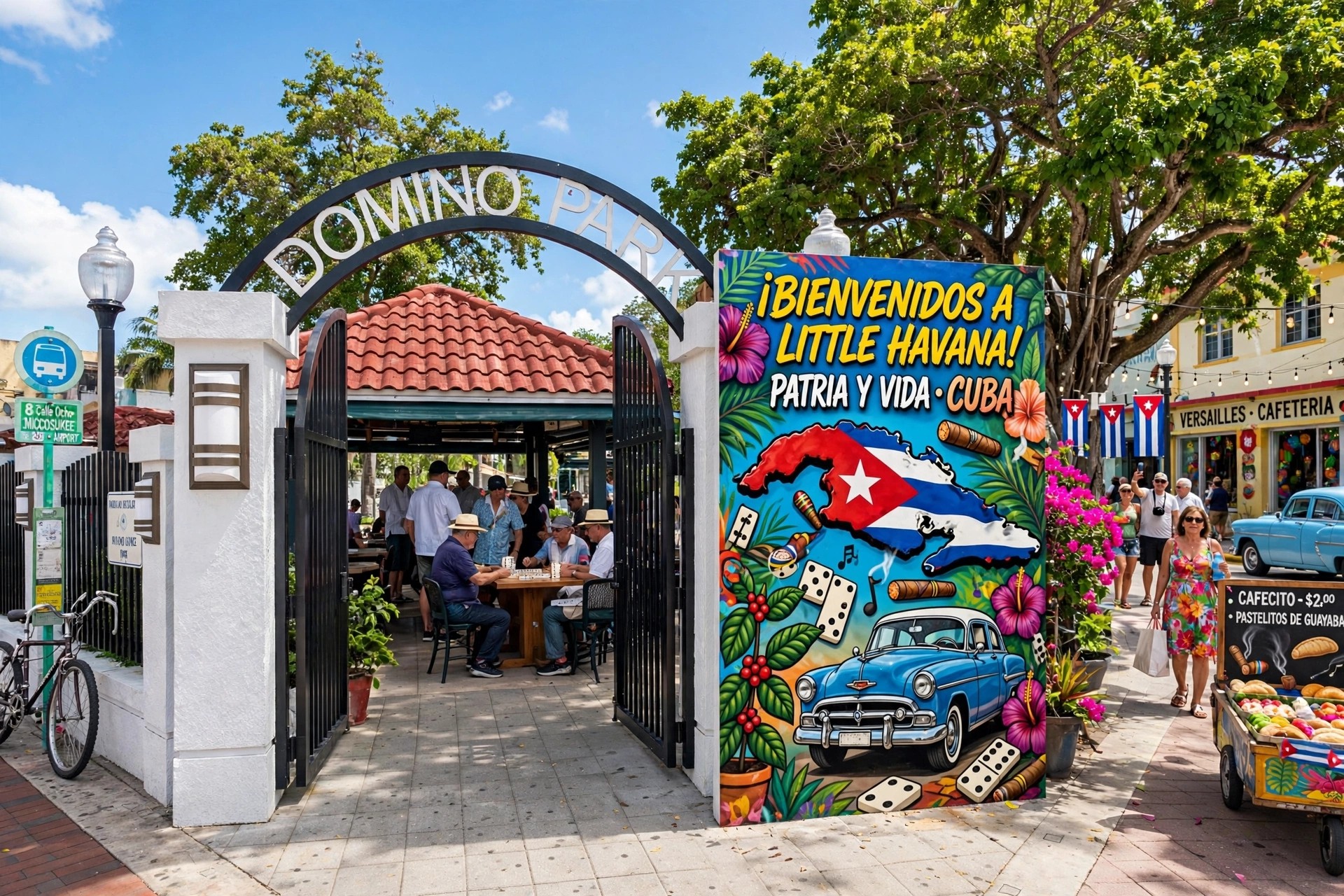 Domino Park en Little Havana