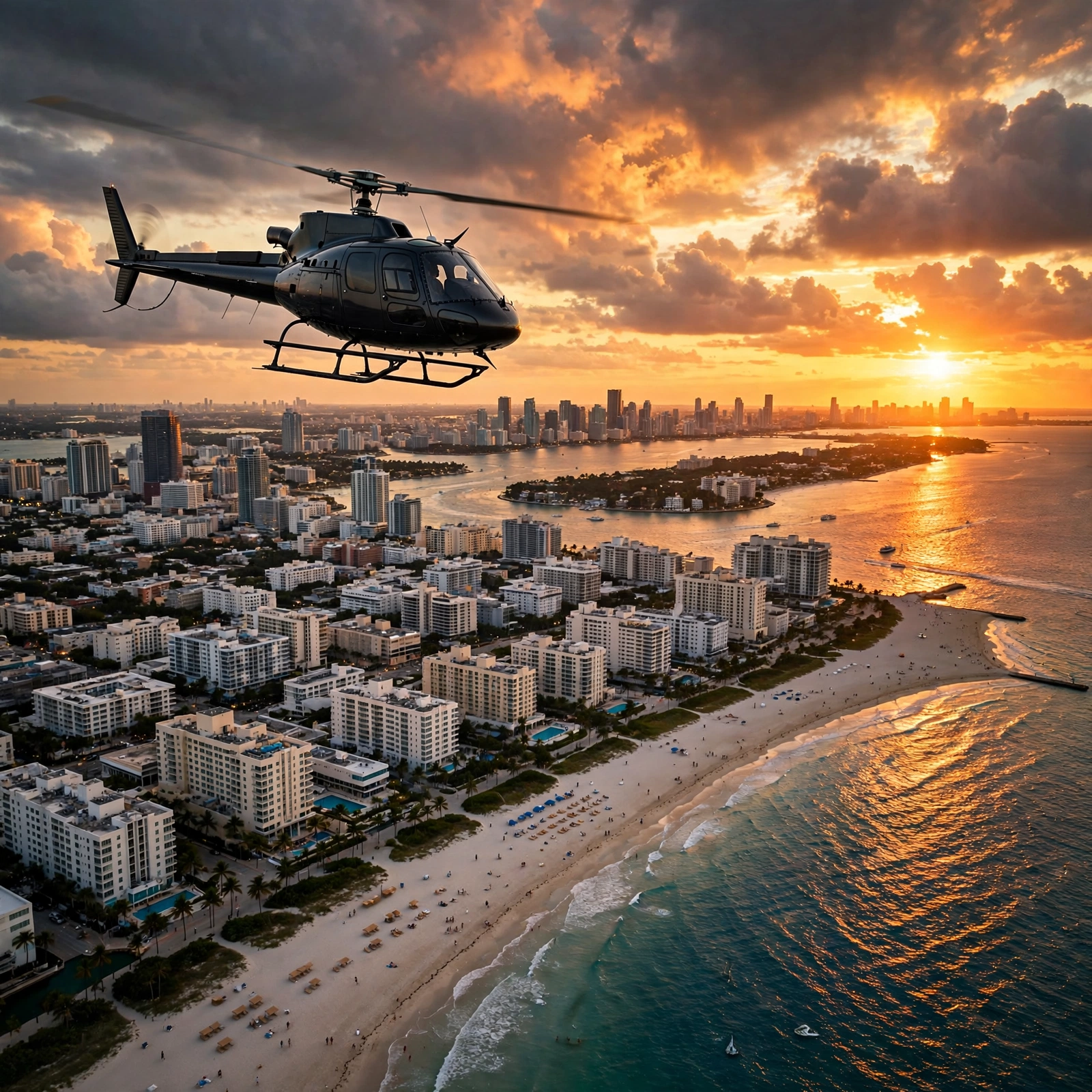 Vuelo panorámico sobre Miami